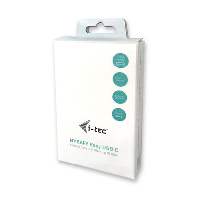 i-tec C31MYSAFEU313 contenitore di unità di archiviazione Box esterno HDD/SSD Nero 2.5" [C31MYSAFEU313]
