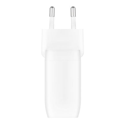 Belkin CARICABATTERIE DA PARETE DUAL 30W PORTA USB-C [WCB010VFWH]
