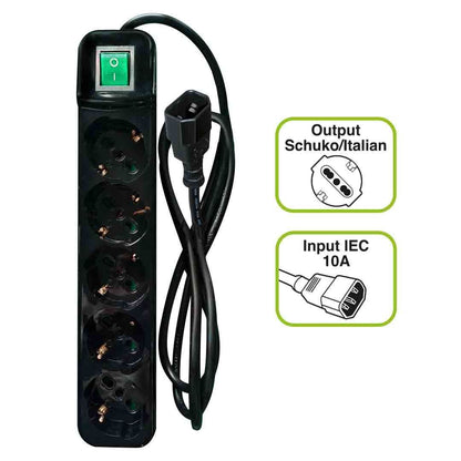 POWER CLEANER 5: INGRESSO IEC - 5 USCITE [FMP5IECIG]