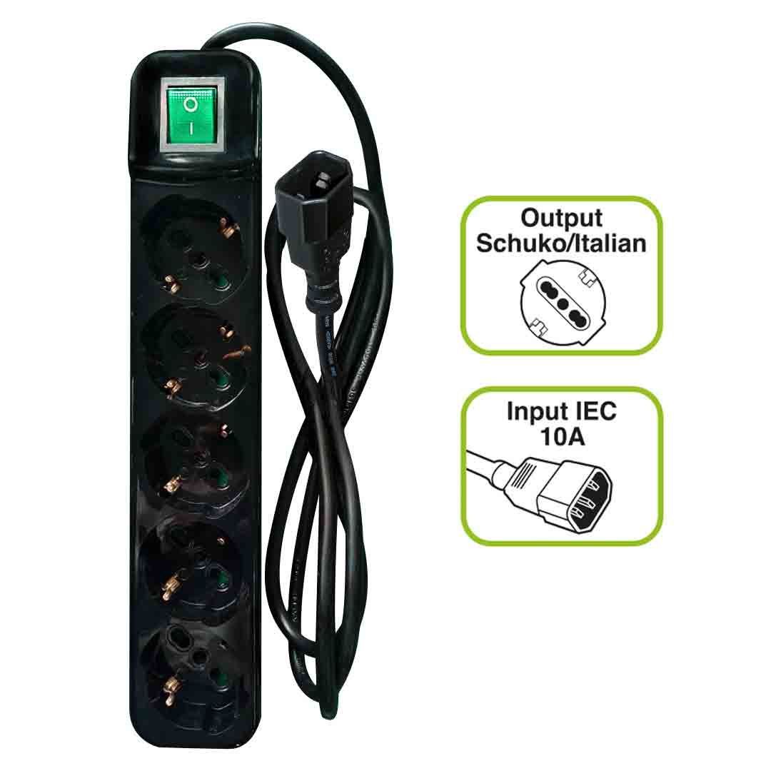 POWER CLEANER 5: INGRESSO IEC - 5 USCITE [FMP5IECIG]