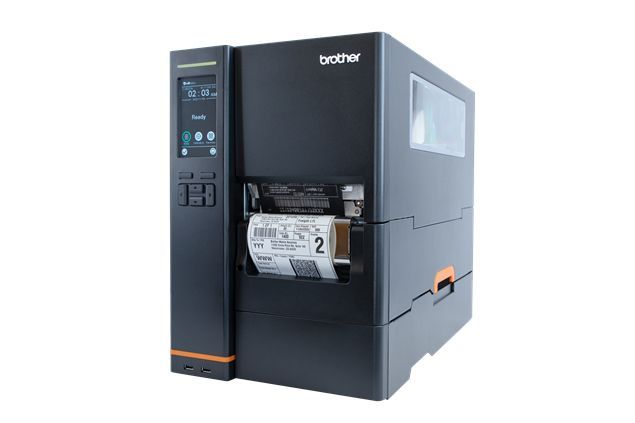 Brother TJ4422TN stampante per etichette (CD) Linea termica 203 x 203 DPI Cablato Collegamento ethernet LAN [TJ4422TNZ1]