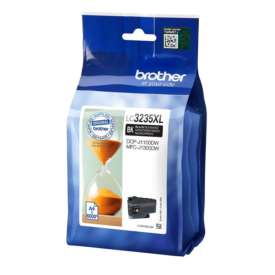 Brother LC3235XLBK cartuccia d'inchiostro 1 pz Originale Resa elevata (XL) Nero [LC3235XLBK]