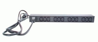 APC Basic Rack PDU unità di distribuzione dell'energia (PDU) 12 presa(e) AC 0U/1U Nero [AP9565]