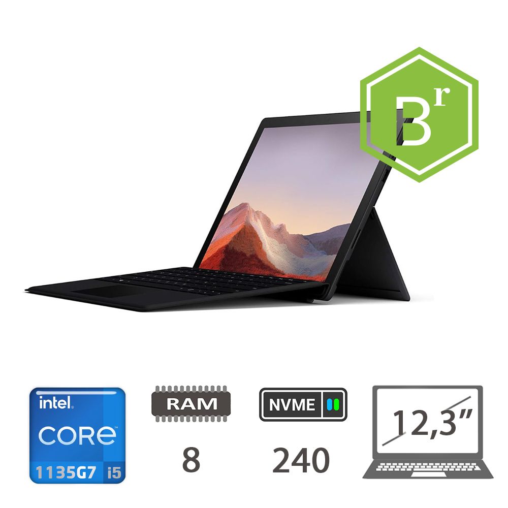 SURFACE PRO 7+ I5-1135G7/8/NVME240/W10P/2Y B [008628PCR-EU]
