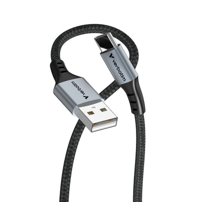 VERBATIM CAVO SYNC CHARGE USB-A TO USB-C 18W 120 CM [31843]