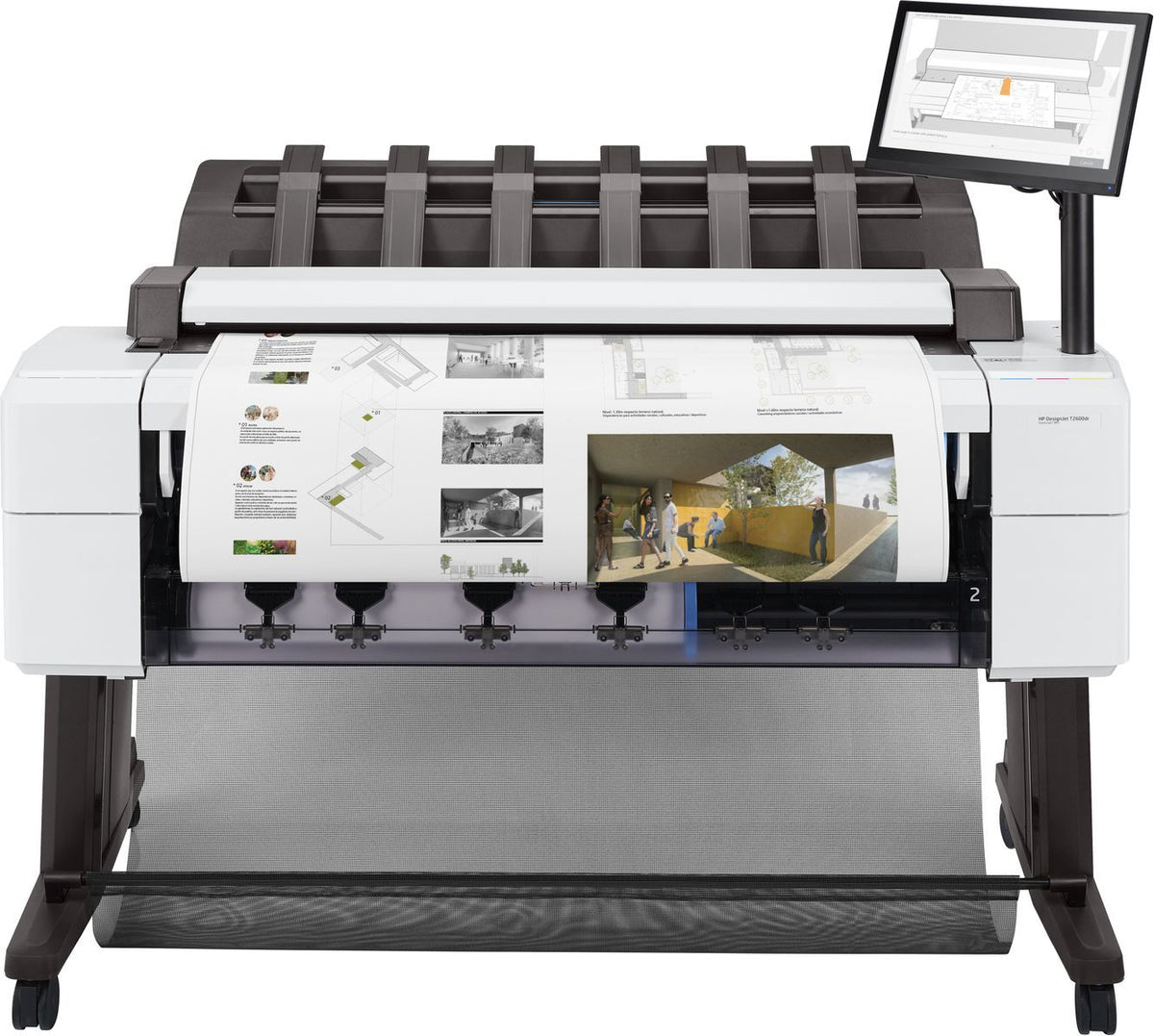 HP Designjet Stampante multifunzione PostScript T2600 da 36'' [3XB78A#B19]