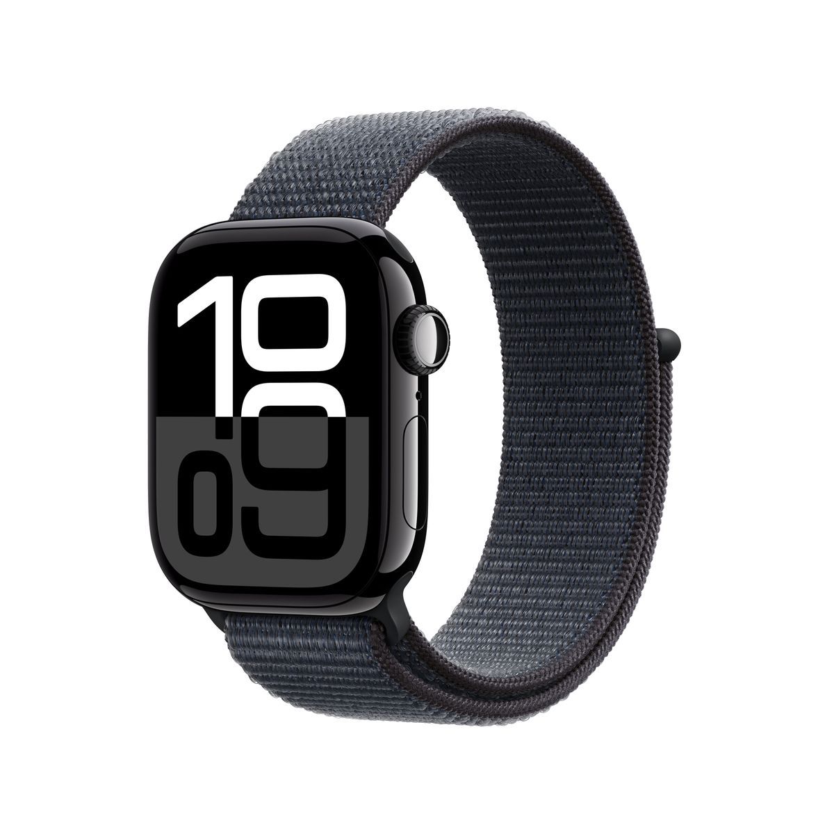 Apple Watch Series 10 Serie 10 GPS 42mm Cassa in Alluminio color Jet Black con Sport Loop [MWWG3QL/A]