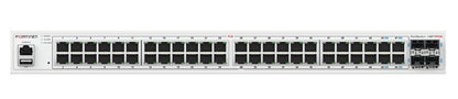 Fortinet FS-148F-FPOE switch di rete L2 Gigabit Ethernet (10/100/1000) Supporto Power over Ethernet (PoE) 1U Bianco [FS-148F-FPOE]