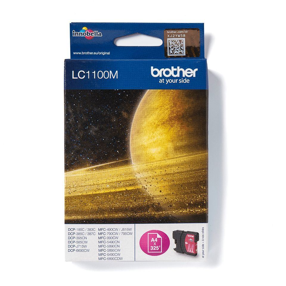 Brother LC1100M cartuccia d'inchiostro 1 pz Originale Magenta [LC1100M]