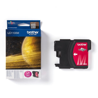 Brother LC1100M cartuccia d'inchiostro 1 pz Originale Magenta [LC1100M]