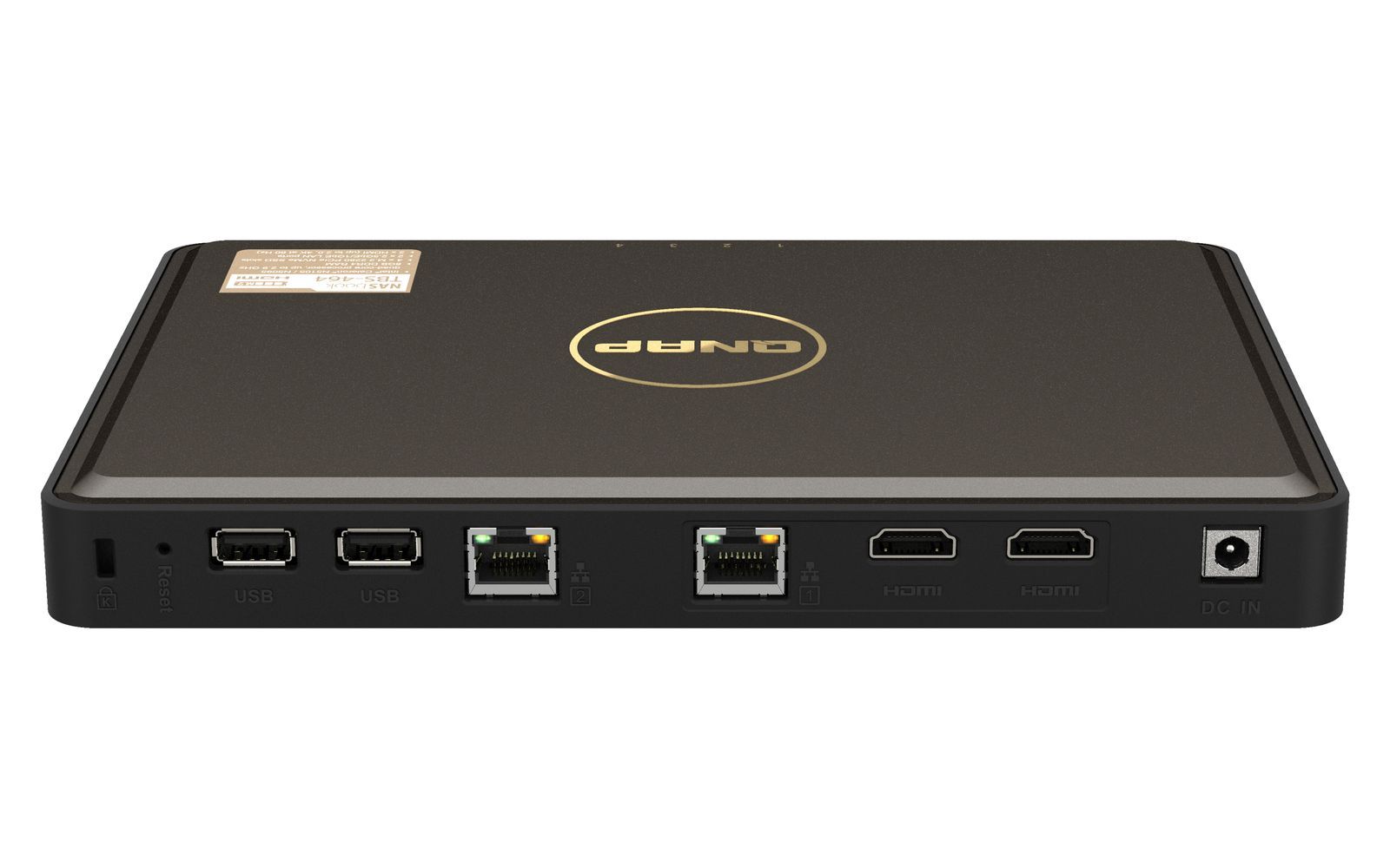 QNAP TBS-464 NAS Desktop Collegamento ethernet LAN Nero N5105 [TBS-464-8G]