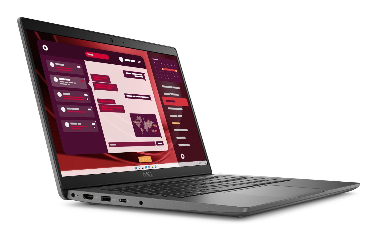 DELL Latitude 3450 Intel Core Ultra 7 155U Computer portatile 35,6 cm (14") Full HD 16 GB DDR5-SDRAM 512 GB SSD Wi-Fi 6E (802.11ax) Windows 11 Pro Italiano Grigio [X63RR]