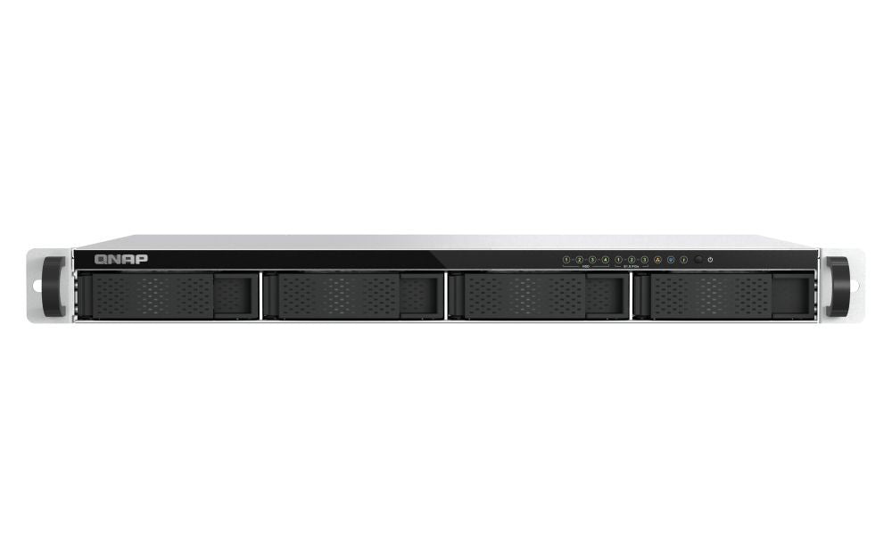 QNAP TS-h765eU NAS Rack (1U) Intel Atom 8 GB DDR5 QuTS hero Nero, Grigio [TS-H765EU-8G]