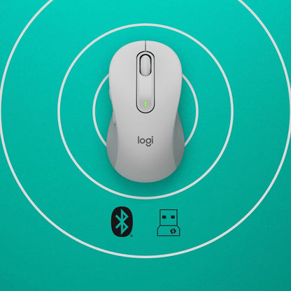 Logitech 910-006275 mouse Ufficio Mano destra RF senza fili + Bluetooth Ottico 4000 DPI [910-006275]