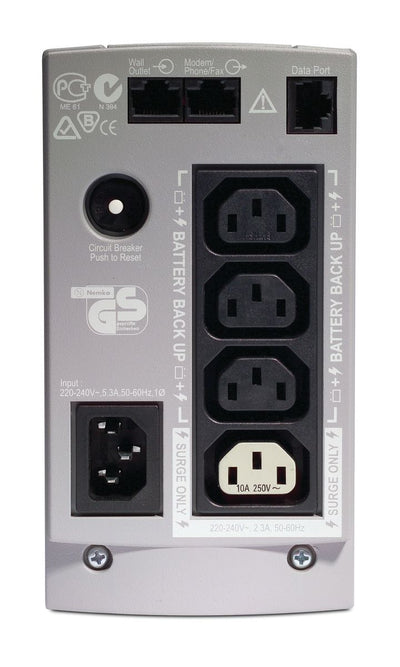 APC Back-UPS gruppo di continuità (UPS) Standby (Offline) 0,35 kVA 210 W 4 presa(e) AC [BK350EI]