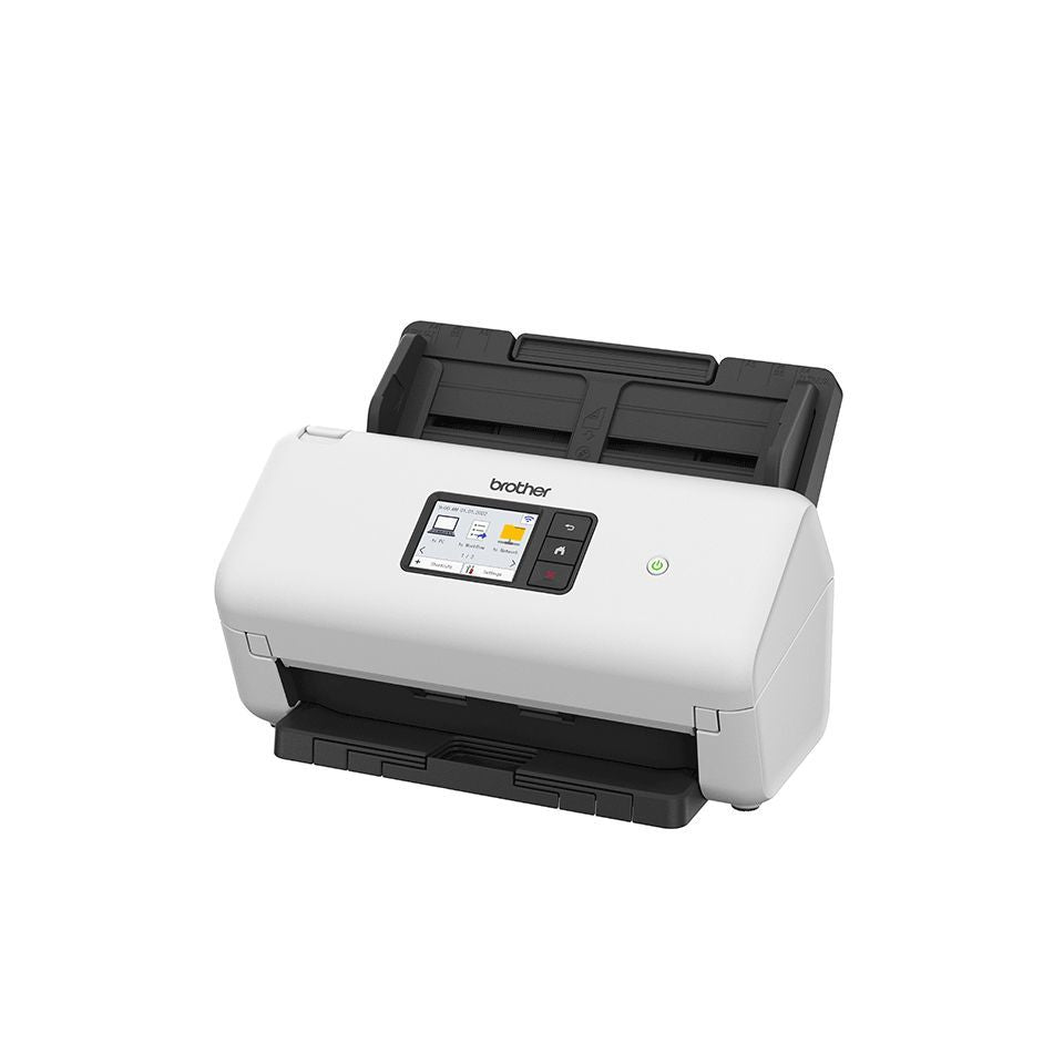 Brother ADS-4500W Scanner ADF 600 x 600 DPI A4 Nero, Bianco [ADS4500WRE1]