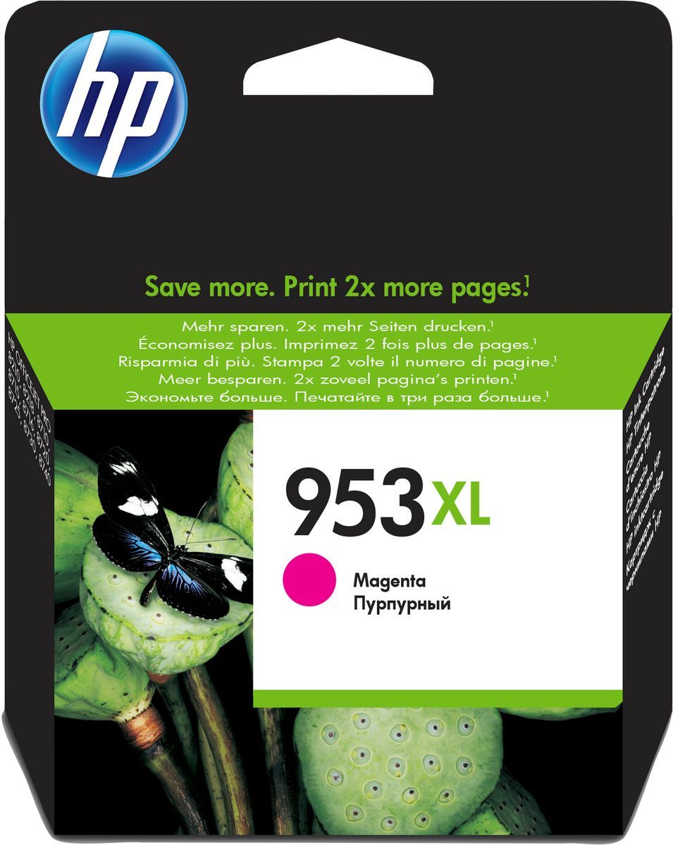 HP Cartuccia inchiostro magenta originale ad alta capacità 953XL [F6U17AE#BGX]