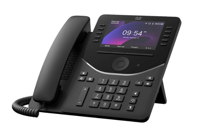 Cisco 9861 telefono IP Nero, Carbonio 10 linee LCD Wi-Fi [DP-9861-K9=]