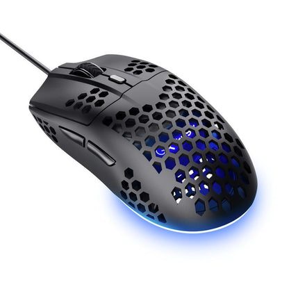 TRUST MOUSE GXT928 HELOX LIGHTWEIGHT, NERO [25306]