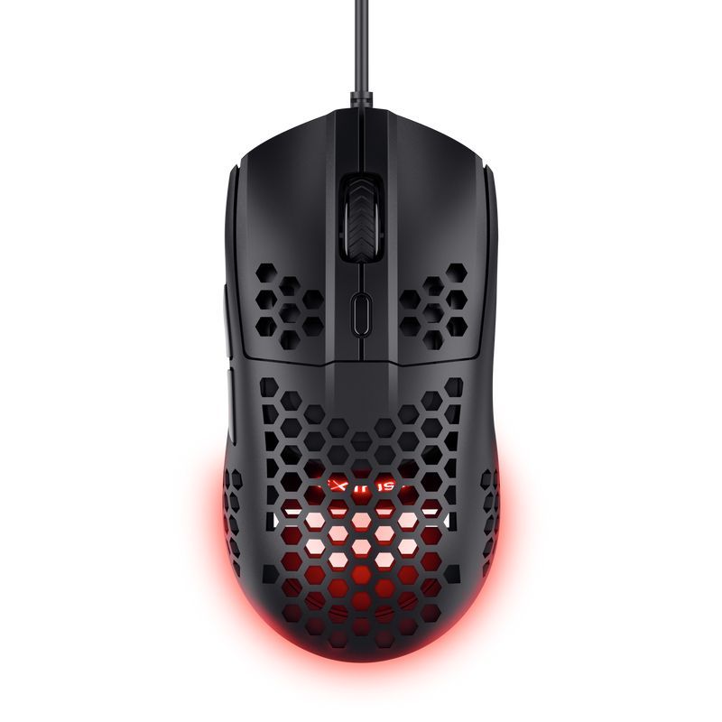 TRUST MOUSE GXT928 HELOX LIGHTWEIGHT, NERO [25306]