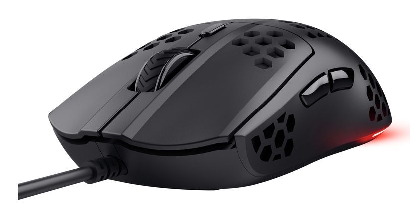 TRUST MOUSE GXT928 HELOX LIGHTWEIGHT, NERO [25306]