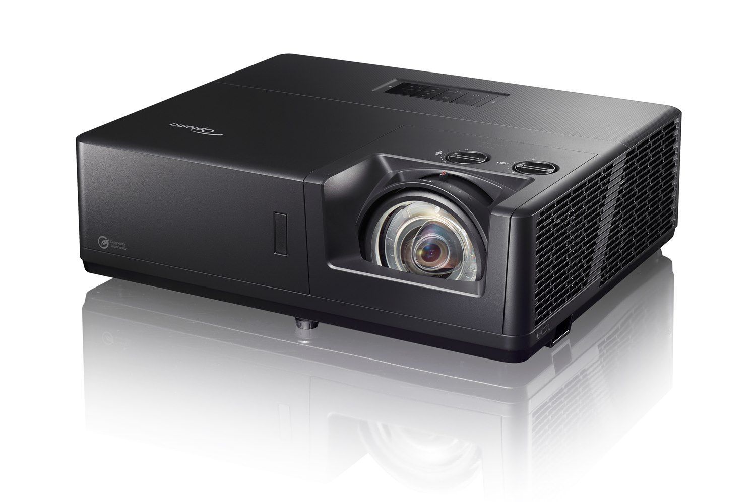 Optoma ZU507TST Proiettore a corto raggio 5000 ANSI lumen DLP WUXGA (1920x1200) Compatibilità 3D Nero [ZU507TST.]