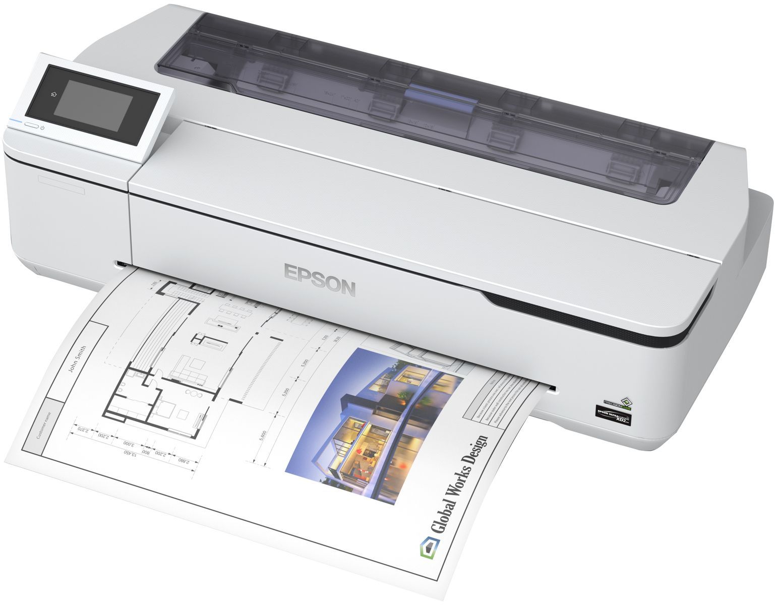 Epson SureColor SC-T3100N - Wireless Printer (No Stand) [C11CF11301A0]