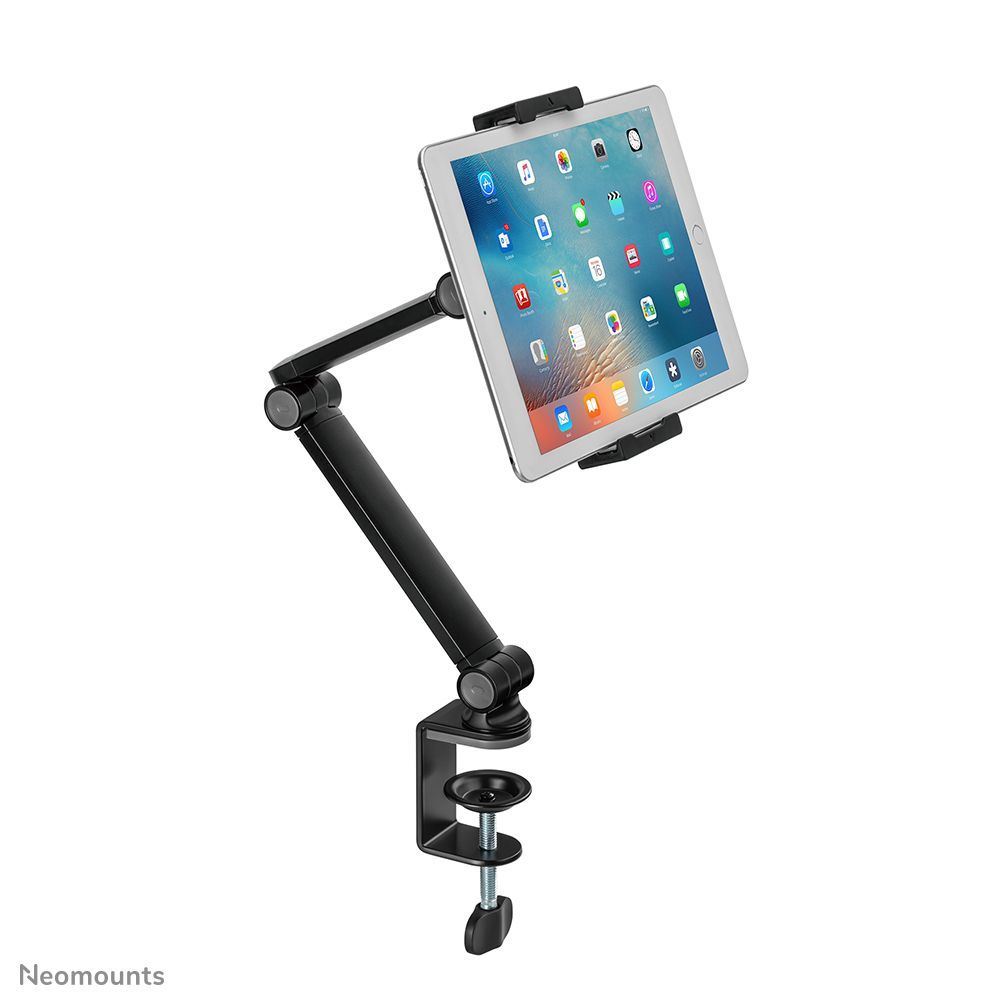 Neomounts DS15-545BL1 Morsetto da tavolo porta tablet 4.7-12.9" - universale - mobilità completa [DS15-545BL1]