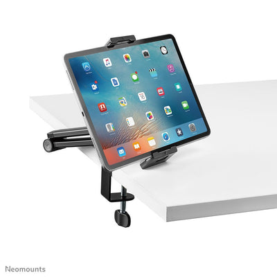 Neomounts DS15-545BL1 Morsetto da tavolo porta tablet 4.7-12.9" - universale - mobilità completa [DS15-545BL1]