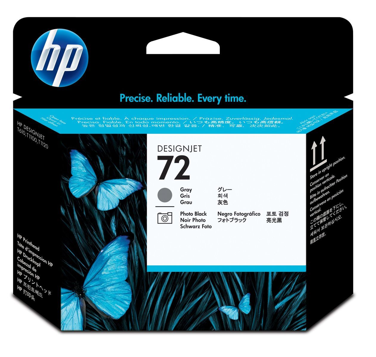 HP Testina di stampa grigio e nero fotografico 72 [C9380A]