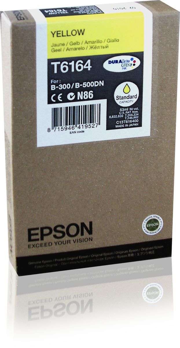 Epson Tanica Giallo [C13T616400]