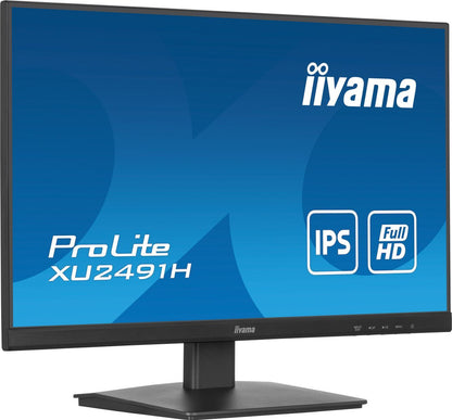 iiyama ProLite XU2491H-B1 Monitor PC 60,5 cm (23.8") 1920 x 1080 Pixel Full HD LED Nero [XU2491H-B1]