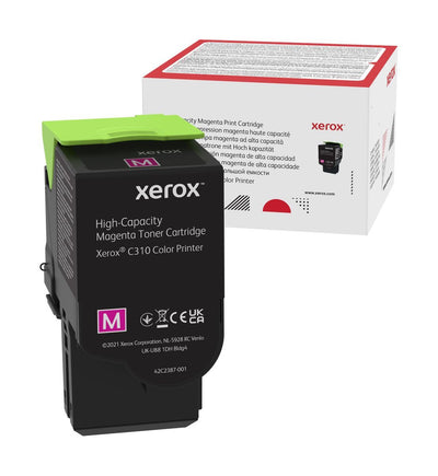 Xerox Cartuccia toner Magenta a Alta capacità da 5500 Pagine per Stampante a colori  C310/multifunzione a colori  C315 (006R04366) [006R04366]