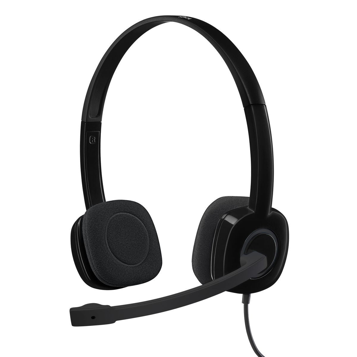 Logitech H150 Auricolare Cablato A Padiglione Ufficio Nero [981-000589]