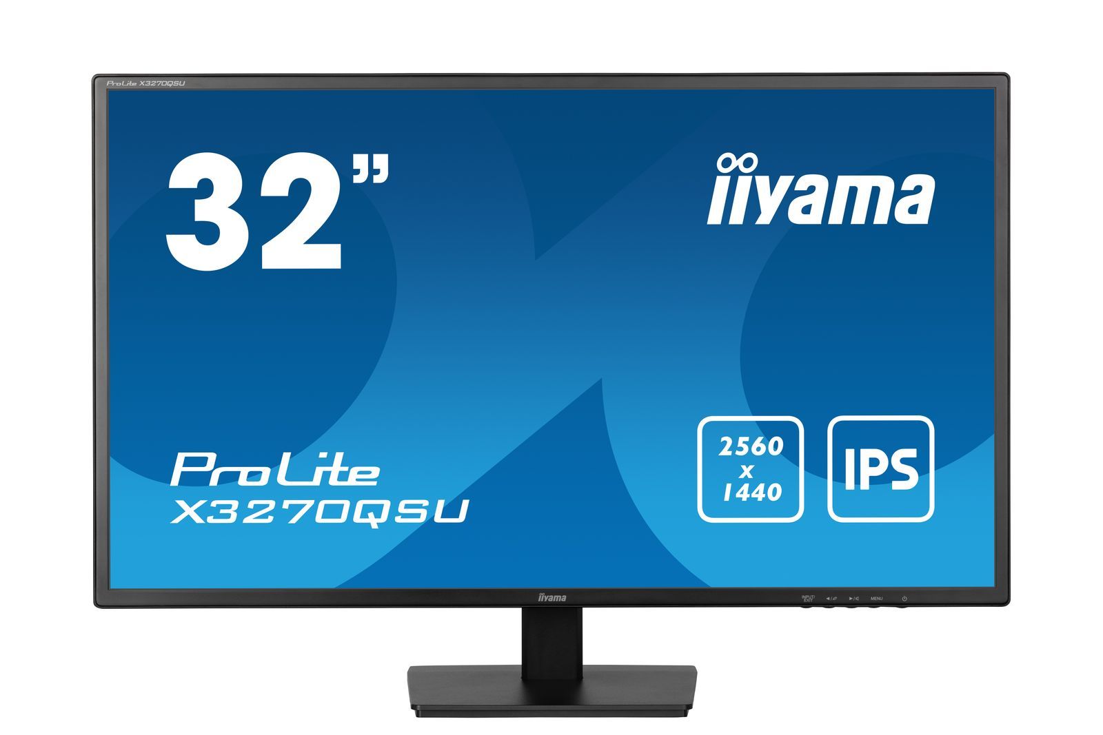 iiyama ProLite X3270QSU-B1 Monitor PC 81,3 cm (32") 2560 x 1440 Pixel Wide Quad HD LED Nero [X3270QSU-B1]