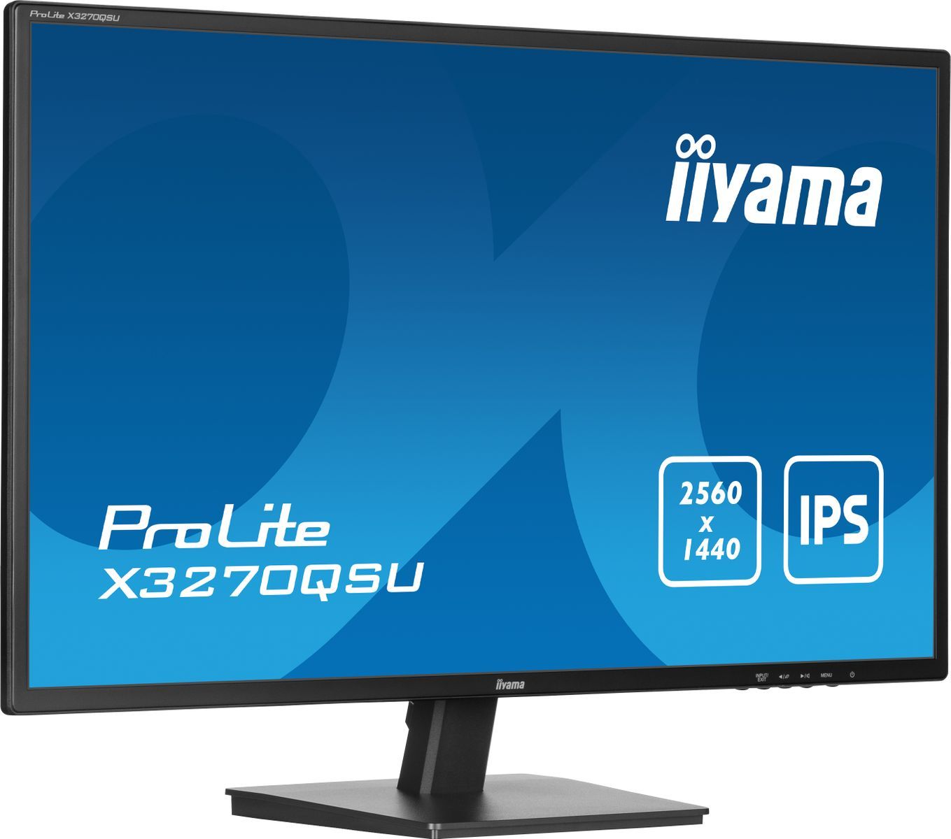 iiyama ProLite X3270QSU-B1 Monitor PC 80 cm (31.5") 2560 x 1440 Pixel Wide Quad HD LED Nero [X3270QSU-B1]