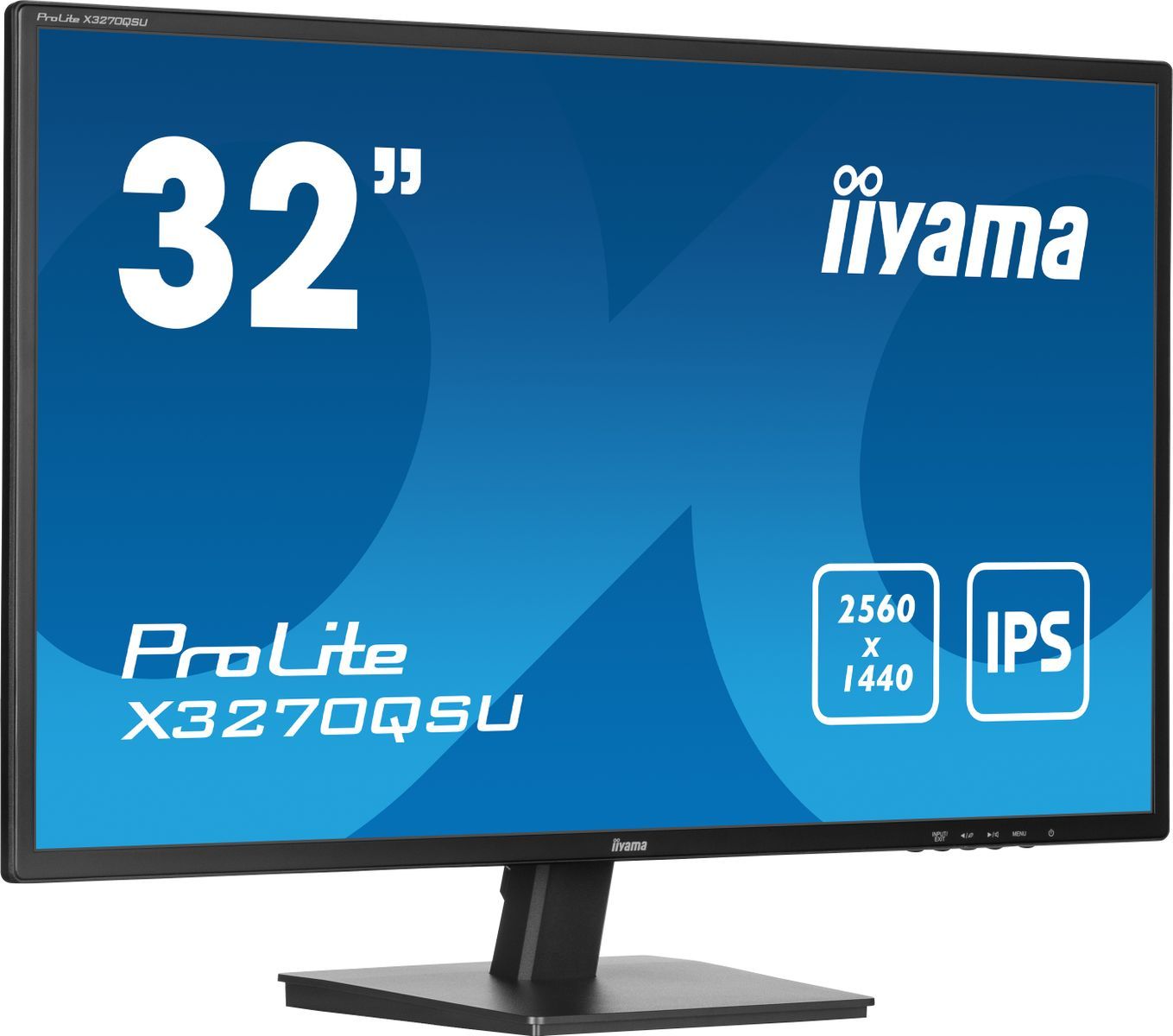 iiyama ProLite X3270QSU-B1 Monitor PC 80 cm (31.5") 2560 x 1440 Pixel Wide Quad HD LED Nero [X3270QSU-B1]