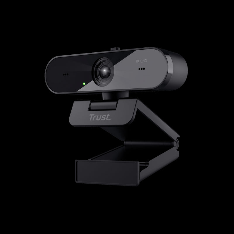 Trust Taxon webcam 2560 x 1440 Pixel USB 2.0 Nero [24733]