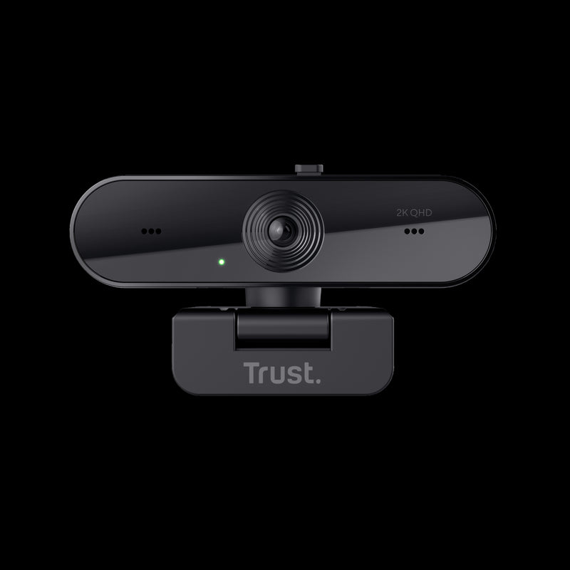 Trust Taxon webcam 2560 x 1440 Pixel USB 2.0 Nero [24733]