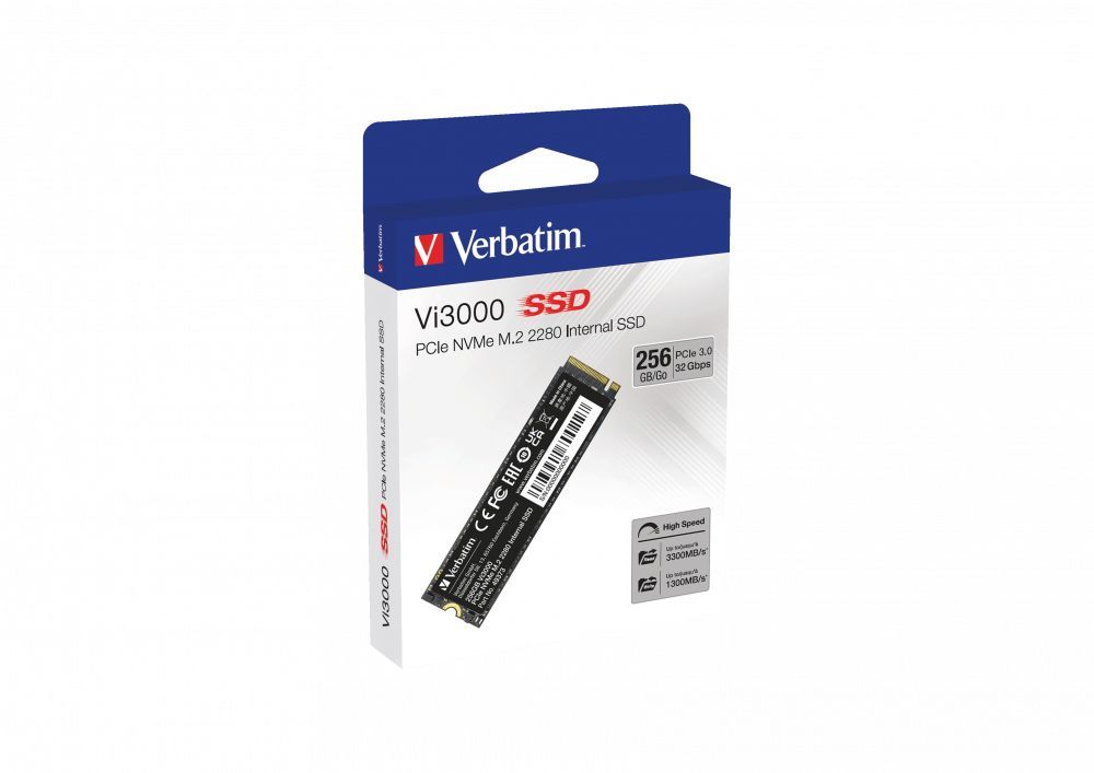 Verbatim Vi3000 M.2 256 GB PCI Express 3.0 NVMe [49373]