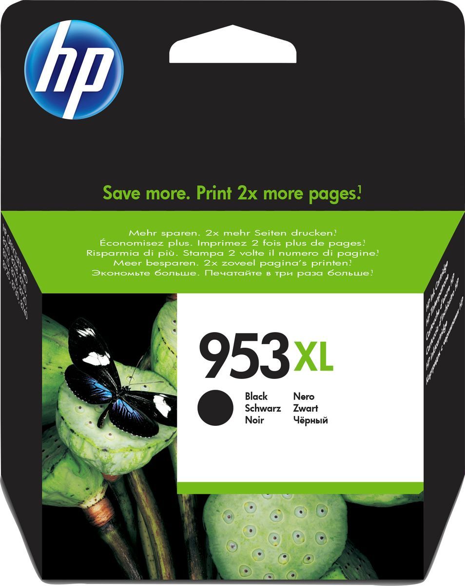 HP 953XL Black Original Ink Cartridge cartuccia d'inchiostro Nero 42,5 ml [L0S70AE#BGX]