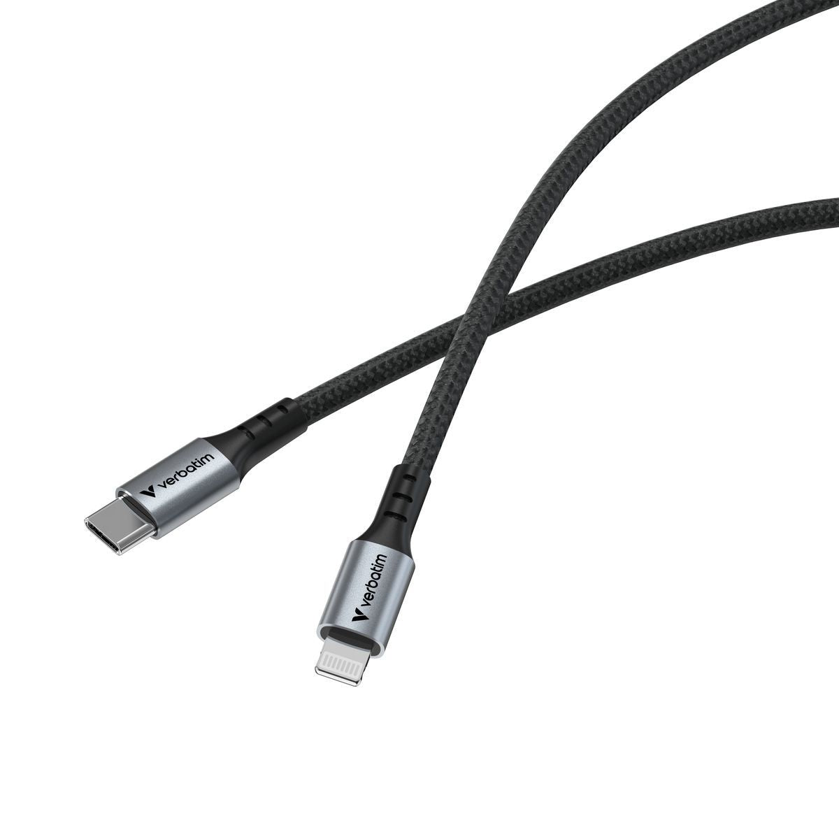 Verbatim 31844 cavo Lightning 1,2 m Nero [31844]