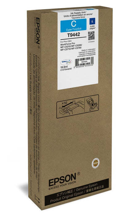 Epson WF-C52xx / WF-C57xx Series Ink Pack L Cyan [C13T944240]