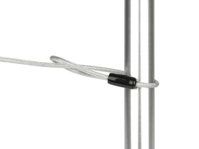 Hamlet XNBLOCK150KN cavo di sicurezza Argento 1,5 m [XNBLOCK150KN]