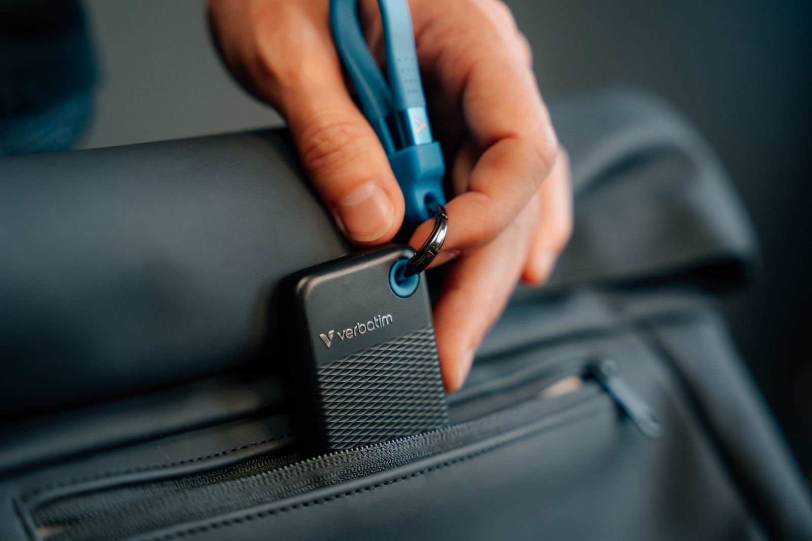 Verbatim Pocket SSD 1 TB USB tipo-C 3.2 Gen 2 (3.1 Gen 2) Nero, Blu [32191]