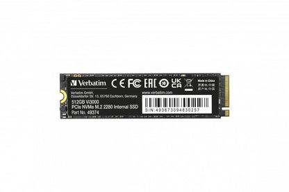 Verbatim Vi3000 M.2 512 GB PCI Express 3.0 NVMe [49374]