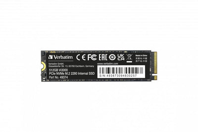 Verbatim Vi3000 512 GB M.2 PCI Express 3.0 NVMe [49374]