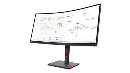 Lenovo ThinkVision T34w-30 LED display 86,4 cm (34") 3440 x 1440 Pixel Wide Quad HD Nero [63D4GAT1EU]