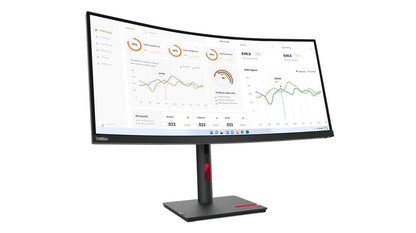 Lenovo ThinkVision T34w-30 LED display 86,4 cm (34") 3440 x 1440 Pixel Wide Quad HD Nero [63D4GAT1EU]