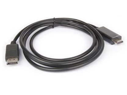 Hamlet XVCDP-HDM18 cavo e adattatore video 1,8 m DisplayPort HDMI tipo A (Standard) Nero [XVCDP-HDM18]